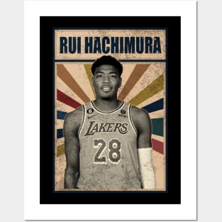 Los Angeles Lakers Rui Hachimura Posters and Art